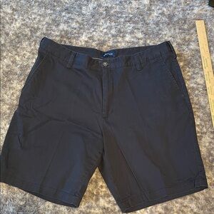 Nautica Men's Dark Navy Flat Front Shorts